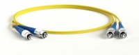 Hyperline Патч-корд волоконно-оптический (шнур) SM 9/125 (OS2), FC/UPC-FC/UPC, 2.0 мм, duplex, LSZH, FC-D2-9-FC/UR-FC/UR-H-50M-LSZH-YL