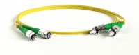 Hyperline Патч-корд волоконно-оптический (шнур) SM 9/125 (OS2), FC/APC-ST/APC, 2.0 мм, duplex, LSZH, FC-D2-9-FC/AR-ST/AR-H-3M-LSZH-YL