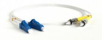 Hyperline Патч-корд волоконно-оптический (шнур) SM 9/125 (G.657), LC/UPC-ST/UPC, 2.0 мм, duplex, LSZH, FC-D2-9A1-LC/UR-ST/UR-H-2M-LSZH-WH