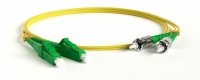 Hyperline Патч-корд волоконно-оптический (шнур) SM 9/125 (OS2), LC/APC-ST/APC, 2.0 мм, duplex, LSZH, FC-D2-9-LC/AR-ST/AR-H-2M-LSZH-YL