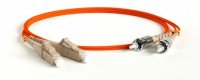 Hyperline Патч-корд волоконно-оптический (шнур) MM 62.5/125, LC-ST, 2.0 мм, duplex, LSZH, FC-D2-62-LC/PR-ST/PR-H-1M-LSZH-OR