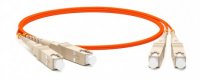 Hyperline Патч-корд волоконно-оптический (шнур) MM 62.5/125, SC-SC, 2.0 мм, duplex, LSZH, FC-D2-62-SC/PR-SC/PR-H-5M-LSZH-OR