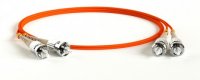 Hyperline Патч-корд волоконно-оптический (шнур) MM 62.5/125, ST-ST, 2.0 мм, duplex, LSZH, FC-D2-62-ST/PR-ST/PR-H-2M-LSZH-OR