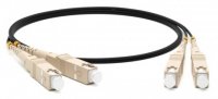 Hyperline Патч-корд волоконно-оптический (шнур) MM 50/125, SC-SC, 2.0 мм, duplex, LSZH, 50 м, FC-D2-50-SC/PR-SC/PR-H-50M-LSZH-BK