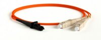 Hyperline Патч-корд волоконно-оптический (шнур) MM 50/125, SC-MTRJ(мама), 2.0 мм, duplex, LSZH, 3 м, FC-D2-50-MTRJF/PR-SC/PR-H-3M-LSZH-OR