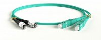 Hyperline Патч-корд волоконно-оптический (шнур) MM 50/125(OM3), FC-SC, duplex, LSZH, 8 м, FC-D2-503-FC/PR-SC/PR-H-8M-LSZH-AQ