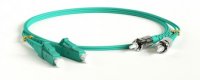 Hyperline Патч-корд волоконно-оптический (шнур) MM 50/125(OM3), LC-ST, duplex, LSZH, 1 м, FC-D2-503-LC/PR-ST/PR-H-1M-LSZH-AQ