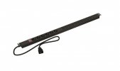 Hyperline 452730 SHE-6SH-12IEC-S-2.5AIEC Блок розеток, вертикальный, 6 розеток Schuko, 12 розеток IEC320 C13