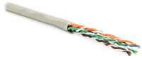 Hyperline 444315 UUTP4-C6-P24-NCR-IN-PVC-GY-100 (100 м) Кабель витая пара, неэкранированный U/UTP
