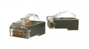 Hyperline Разъем легкой оконцовки RJ-45 (8P8C) под витую пару, язычек Arch, категория 5e, PLEZ-8P8C-UA-C5-SH-100