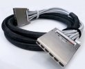 Hyperline Претерминированная кабельная сборка с кассетами на обоих концах, категория 6A, экранированная, LSZH, PPTR-CT-CSS/C6AS-D-CSS/C6AS-LSZH-20M-GY
