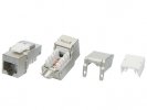 Hyperline Вставка Keystone Jack RJ-45(8P8C), категория 6a (10G), экранированная, KJ9-8P8C-C6A-90-SH-F