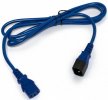 Hyperline Кабель питания монитор-компьютер IEC 320 C13 - IEC 320 C14 (3x1.0), 10A, прямая вилка, 5 м, PWC-IEC13-IEC14-5.0-BL
