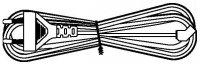 Hyperline 237243 KL-FCRD-1F-EU-1.8-BK Кабель питания для вентилятора 120x120x38 мм
