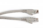 Hyperline Патч-корд U/UTP, Cat.6a 10G, LSZH, PC-LPM-UTP-RJ45-RJ45-C6a-0.5M-LSZH-GY
