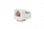 Hyperline 15412 KJ1-6P6C-C2-90-WH Вставка Keystone Jack, RJ-12(6P6C), IDC(Toolless)