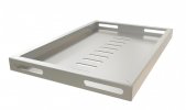 Hyperline 452066 SSH3-180-RAL7035 Полка для 10" шкафов TDC/TDB 272 x 180 мм