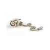 Hyperline 26392 TER-BNC-M-75-CHAIN BNC-терминатор 75 Ом с заземлением