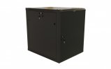 Hyperline 475667 TWB-1868-SR-RAL9004 Шкаф настенный 19-дюймовый (19"), 18U, 908x600х800мм