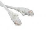 Hyperline Патч-корд U/UTP, Cat.5е, LSZH PC-LPM-UTP-RJ45-RJ45-C5e-1M-LSZH-WH