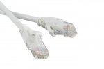 Hyperline Патч-корд F/UTP, экранированный Cat.5e, LSZH, PC-LPM-STP-RJ45-RJ45-C5e-0.5M-LSZH-WH