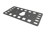 Hyperline 444558 PMR-1.5U-M-RAL9005 Кронштейн 1.5U, крепеж типа "монетка", цвет черный RAL9005