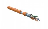 Hyperline 444605 FUTP4-C5E-S24-IN-LSLTX-OR-305 (305 м) Кабель витая пара, экранированный F/UTP