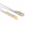 Hyperline Патч-корд 110 тип-RJ45, 1 пара, LSZH PC-110-RJ45-1P-CX-3M-LSZH-GY