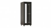 Hyperline 537180 TTBR-3762-DD-RAL9004 Шкаф напольный 19-дюймовый, 37U, 1833x600х1200 мм
