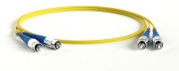 Hyperline Патч-корд волоконно-оптический (шнур) SM 9/125 FC-S2-9-FC/UR-FC/UR-H-2M-LSZH-YL