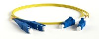 Hyperline Патч-корд волоконно-оптический (шнур) SM 9/125 FC-S2-9-LC/UR-SC/UR-H-2M-LSZH-YL