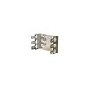 Hyperline 15810 KR-FRAME-30 Рама (монтажный хомут) глубиной 50мм для крепления 3-х плинтов для телефонии