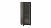 Hyperline 537179 TTBR-3761-AS-RAL9004 Шкаф напольный 19-дюймовый, 37U, 1833x600х1000 мм