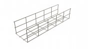 Hyperline 526015 EWT-CRW-100-150-3000-4,0-EZ Проволочный лоток 100х150x3000-4,0 мм.