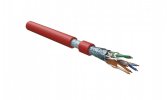 Hyperline 444606 FUTP4-C5E-S24-IN-LSLTX-RD-305 (305 м) Кабель витая пара, экранированный F/UTP
