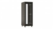 Hyperline 537164 TTBR-3268-DD-RAL9004 Шкаф напольный 19-дюймовый, 32U, 1610x600х800 мм