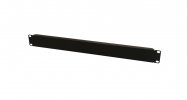 Hyperline 28906 BPV-1-RAL9005 Фальш-панель на 1U, цвет черный (RAL 9005)