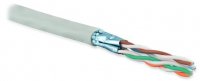 Hyperline Кабель витая пара U/FTP, категория 6a (10GBE) UFTP4-C6A-S23-IN-PVC-GY-500
