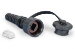 Hyperline 46566 PLUG-IE-8P8C-PV-C6 Промышленный разъем RJ-45 (8P8C) под витую пару