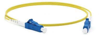 Фотография товара 'Hyperline 357399 FC-S2-9-LC/UR-LC/UR-H-1.5M-LSZH-YL Патч-корд волоконно-оптический (шнур) SM 9/125 (OS2)'