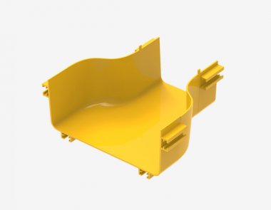 Фотография товара 'Hyperline 494926 FBTR-240-RDC120 Переход 240-120 для оптического лотка'