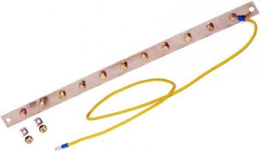 Фотография товара 'Hyperline Медная панель заземления, 19 TGRD-19'