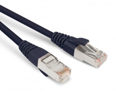 Фотография товара 'Hyperline Патч-корд экранированный, Cat.6, LSZH, F/UTP PC-LPM-STP-RJ45-RJ45-C6-15M-LSZH-BK'