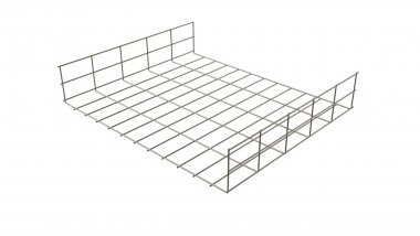 Фотография товара 'Hyperline 528601 EWT-CRW-100-600-3000-4,0-EZ Проволочный лоток 100х600x3000-4,0 мм.'