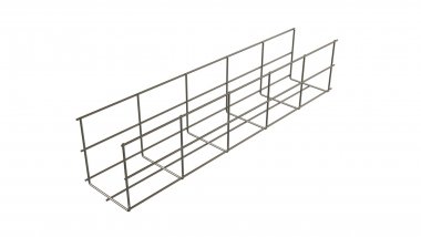 Фотография товара 'Hyperline 526014 EWT-CRW-100-100-3000-4,0-EZ Проволочный лоток 100х100x3000-4,0 мм.'