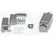 Фотография товара 'Hyperline Вставка Keystone Jack RJ-45 KJNE-8P8C-C6-90-SH-F-WH'