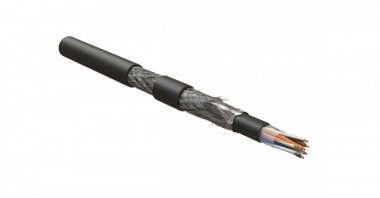 Фотография товара 'Hyperline 449569 ISFUTP4-C5E-P24/19-PVC/PVC-BK (500 м) Кабель для сетей Industrial Ethernet'