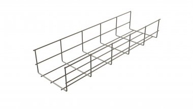 Фотография товара 'Hyperline 526008 EWT-CRW-80-150-3000-4,0-EZ Проволочный лоток 80х150x3000-4,0 мм.'