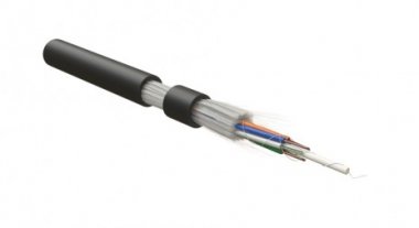 Фотография товара 'Hyperline Кабель волоконно-оптический 50/125 (OM3) многомодовый, 24 волокна, FO-PDM-OUT-503-24-PE-BK'