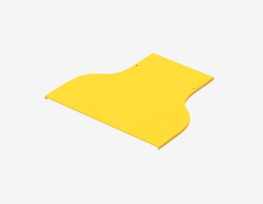 Фотография товара 'Hyperline 516330 FBTR-240-RDC120-CVR Крышка на переход 240-120 для оптического лотка'